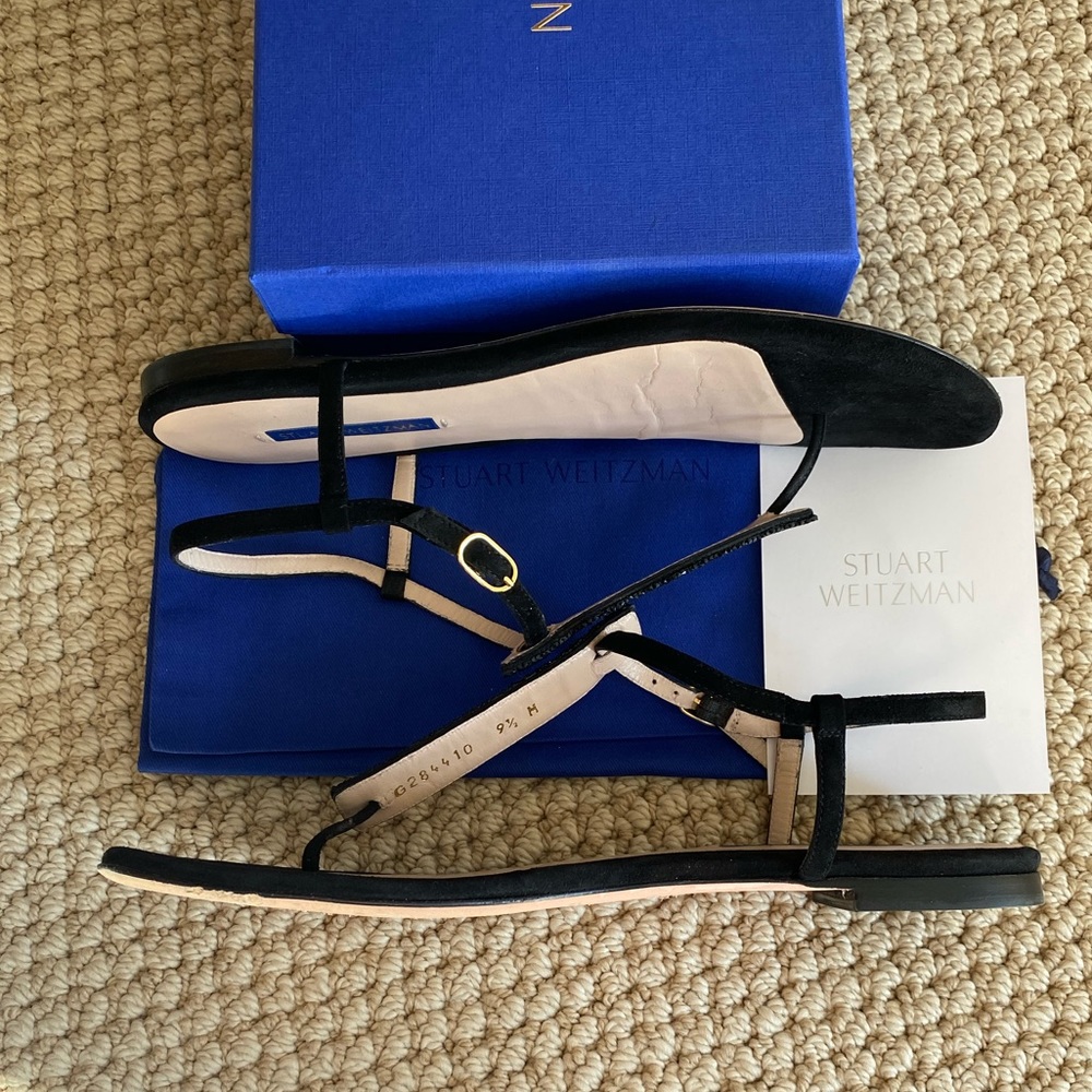 Authentic Stuart Weitzman Splender Crystal Sandal - image 8